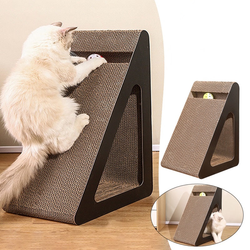 Interactive Cat Scratcher with Ball