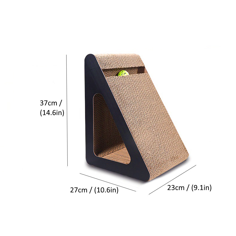 Interactive Cat Scratcher with Ball